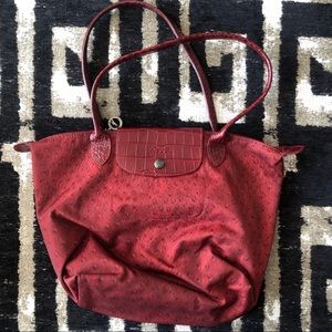 Red Longchamp Bag